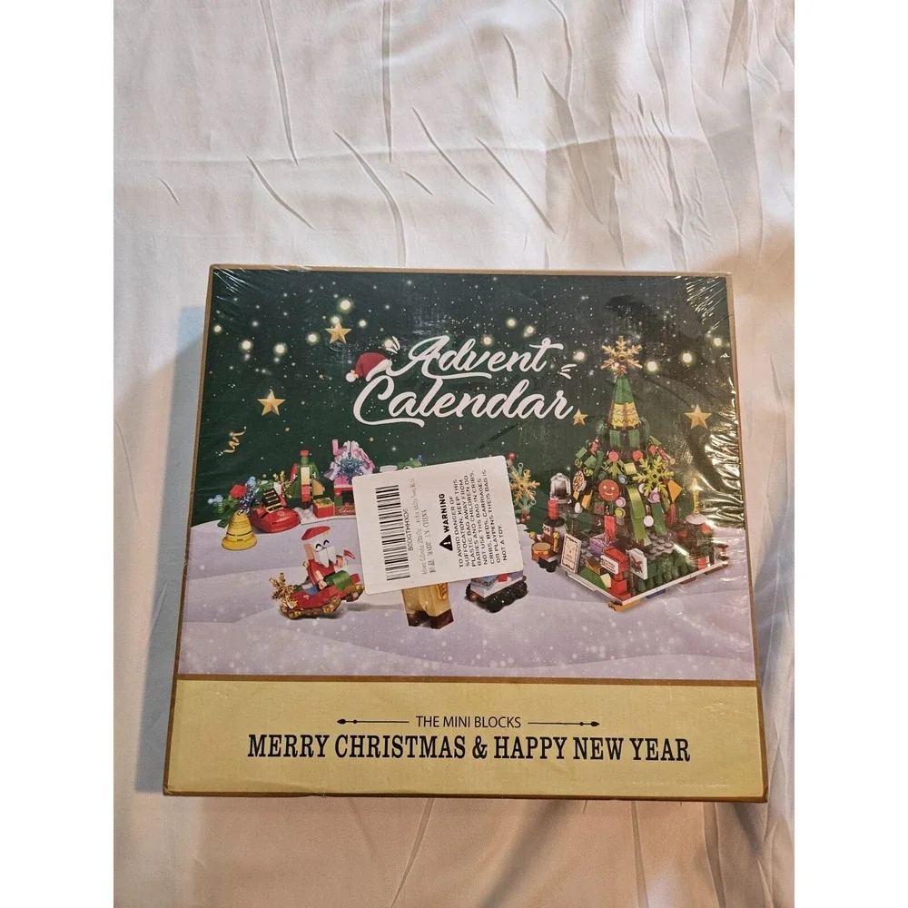 2024 Advent Calendar Christmas Building Set 24 Countdown Playset